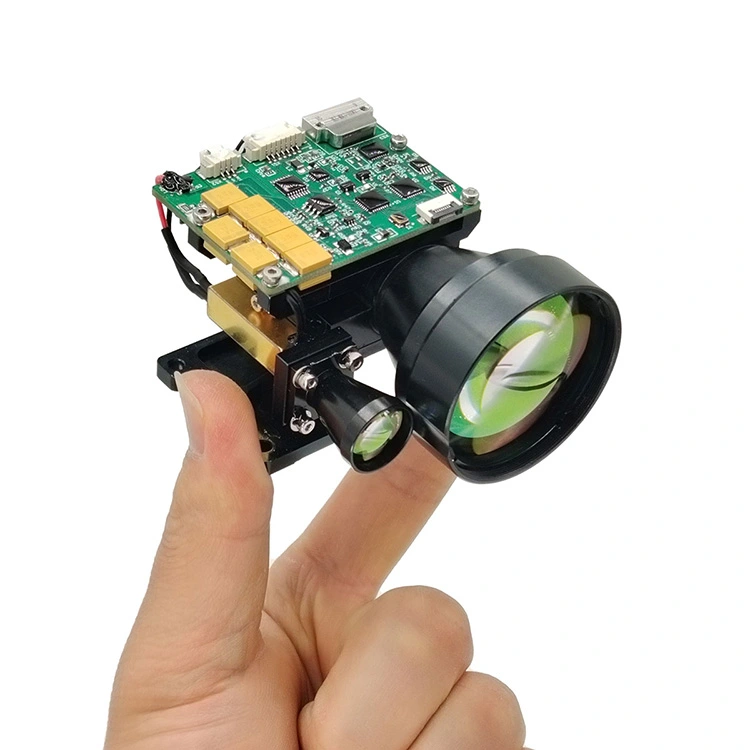 10 km ögonsäkra laserområdefinder modul (LRF)