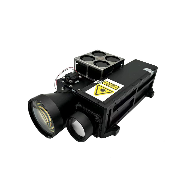 Känner du till de specifika applikationerna för 100MJ Laser Target Designer med Rangefinder inom områdena arkitektur och industri?