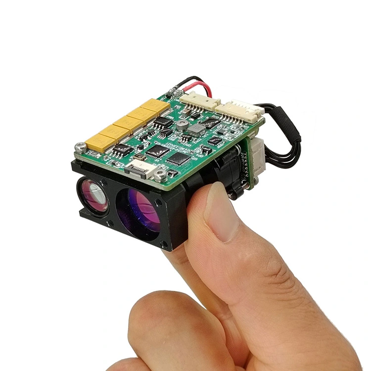 4 km ögonsäkra laserområdefinder modul (LRF)